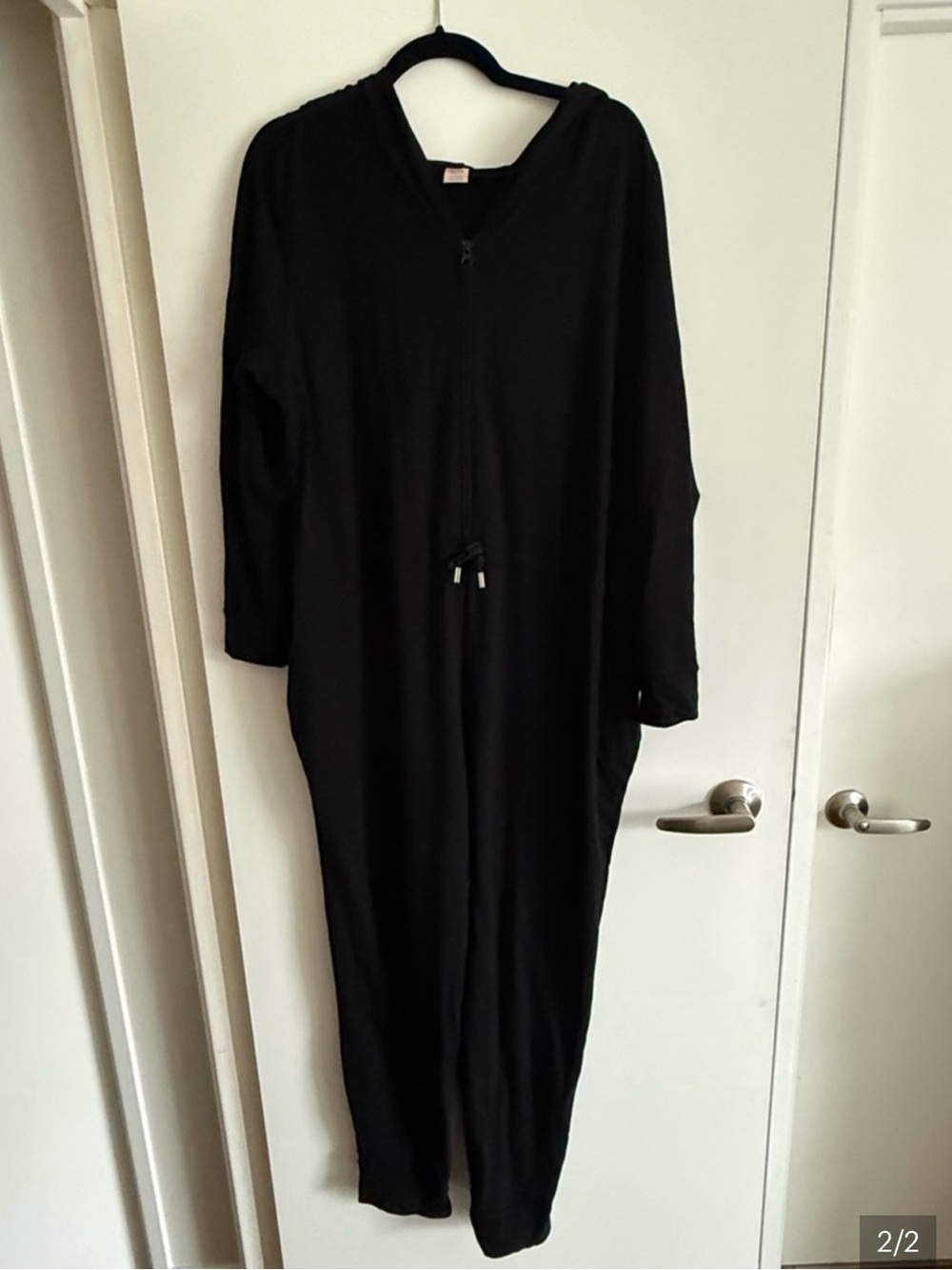 Smash + Tess Black Hooded Onesie Jumpsuit Julian Harris (xxxl) comfy - Picture 2 of 2